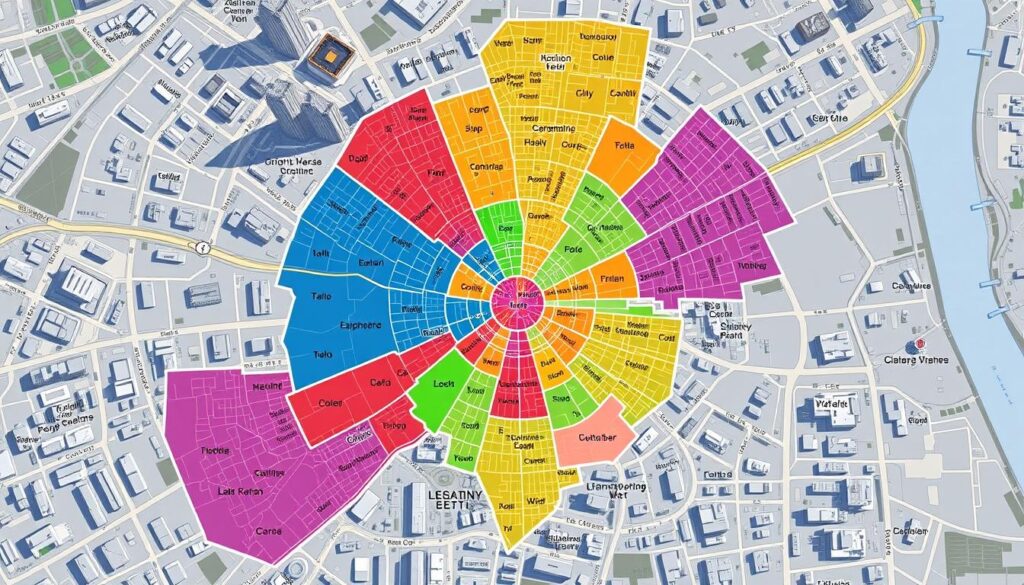 Atlanta zip code map