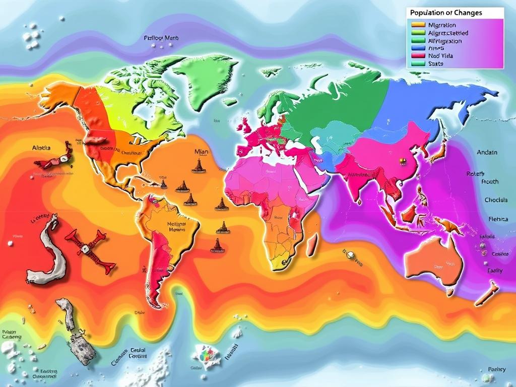 Spatio-Temporal Analysis of Population