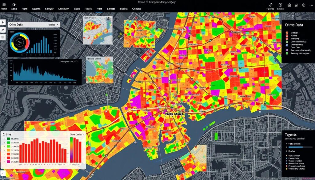 crime data analysis with GIS