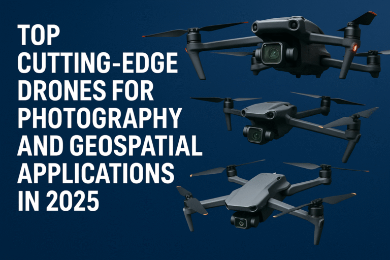 Top Cutting-Edge Drones for Photography and Geospatial Applications in 2025
