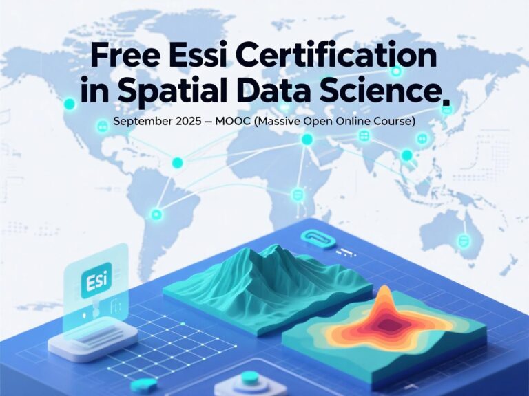 Free Esri Certification in Spatial Data Science