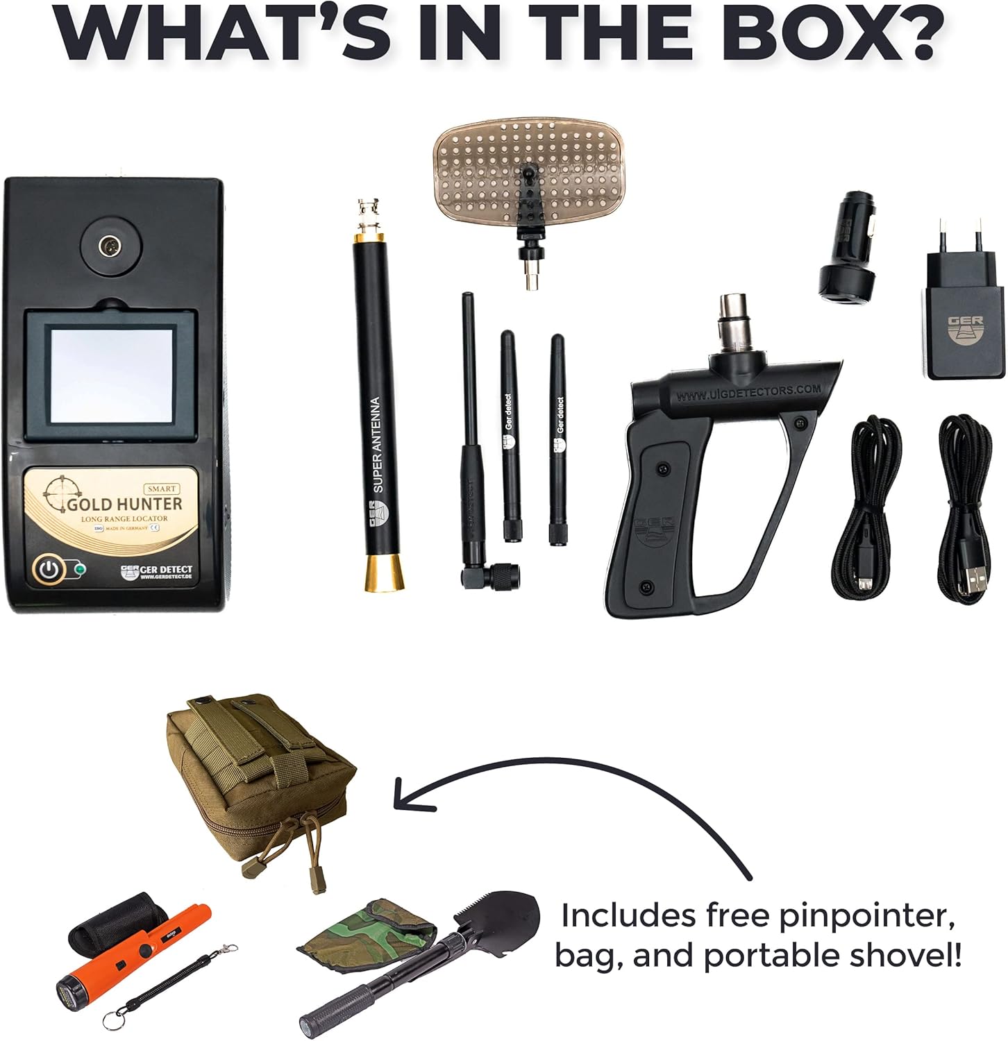 GER Detect Gold Hunter Smart Geolocator