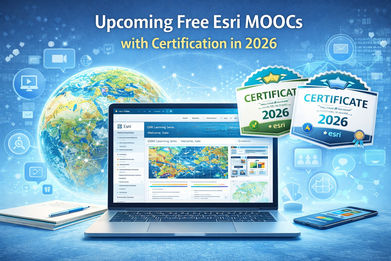 Free Esri MOOCs with Certification