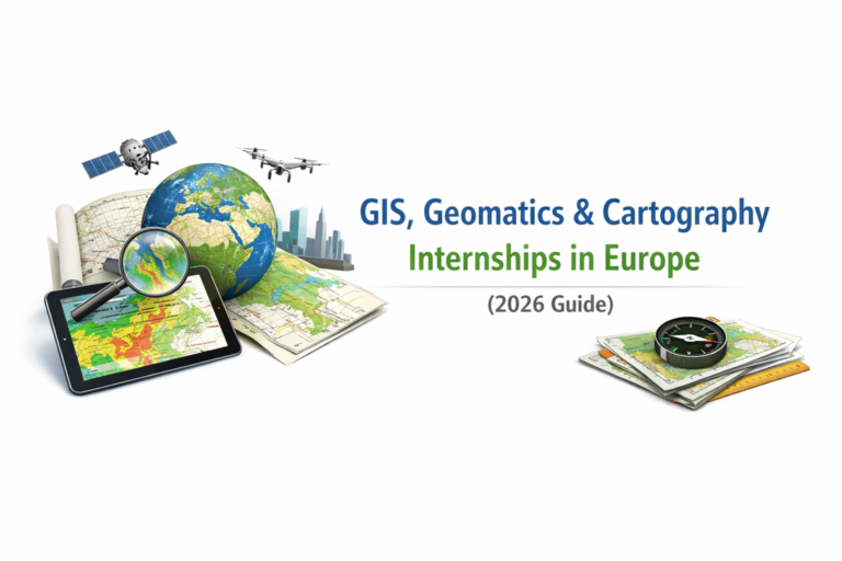 Geomatics & Cartography Internships in Europe