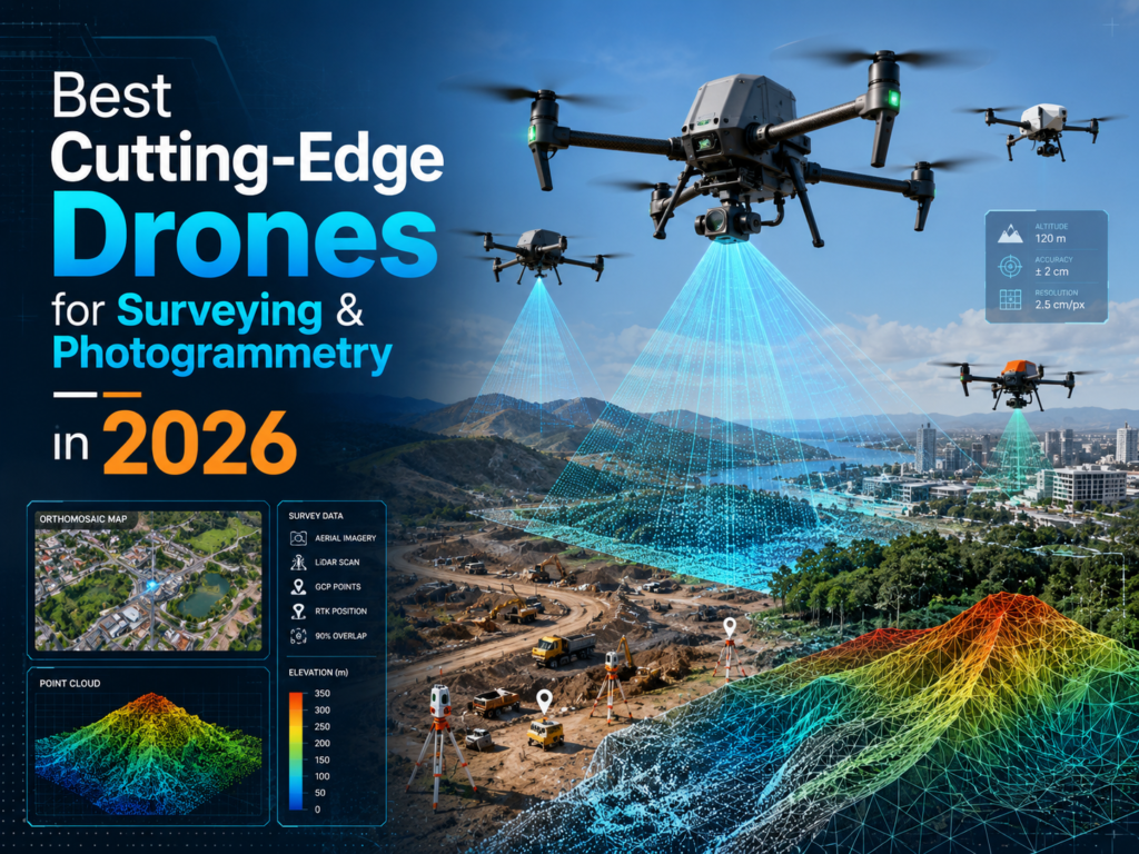 Best Cutting-Edge Drones for Surveying & Photogrammetry in 2026