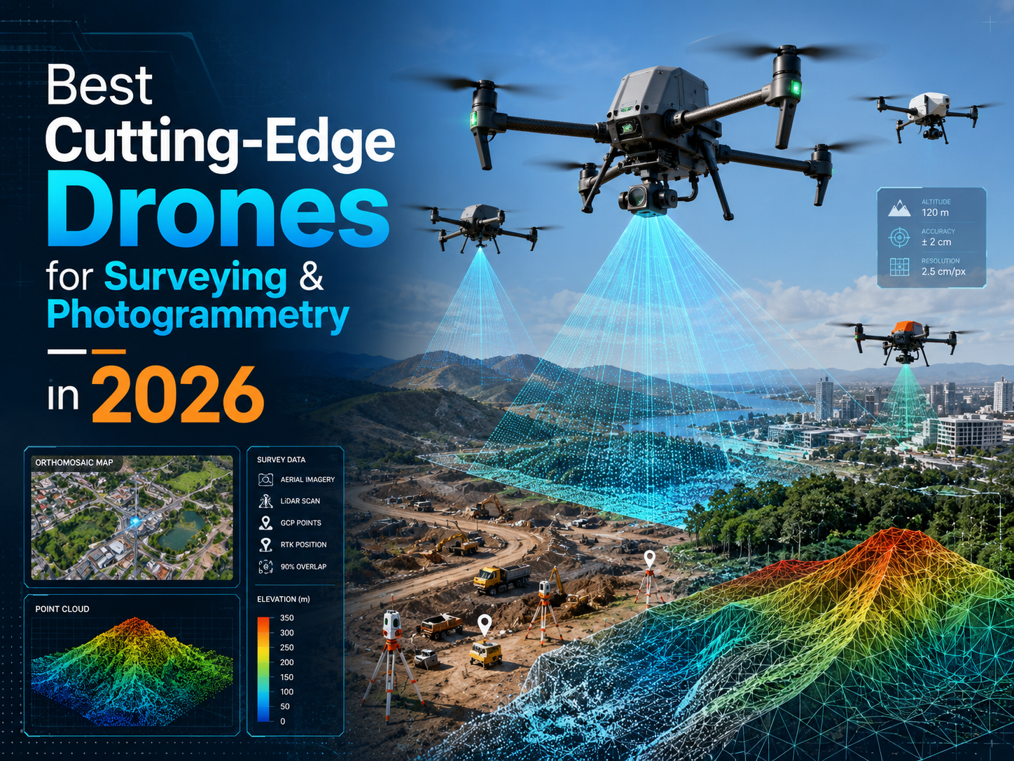 Best Cutting-Edge Drones for Surveying & Photogrammetry in 2026