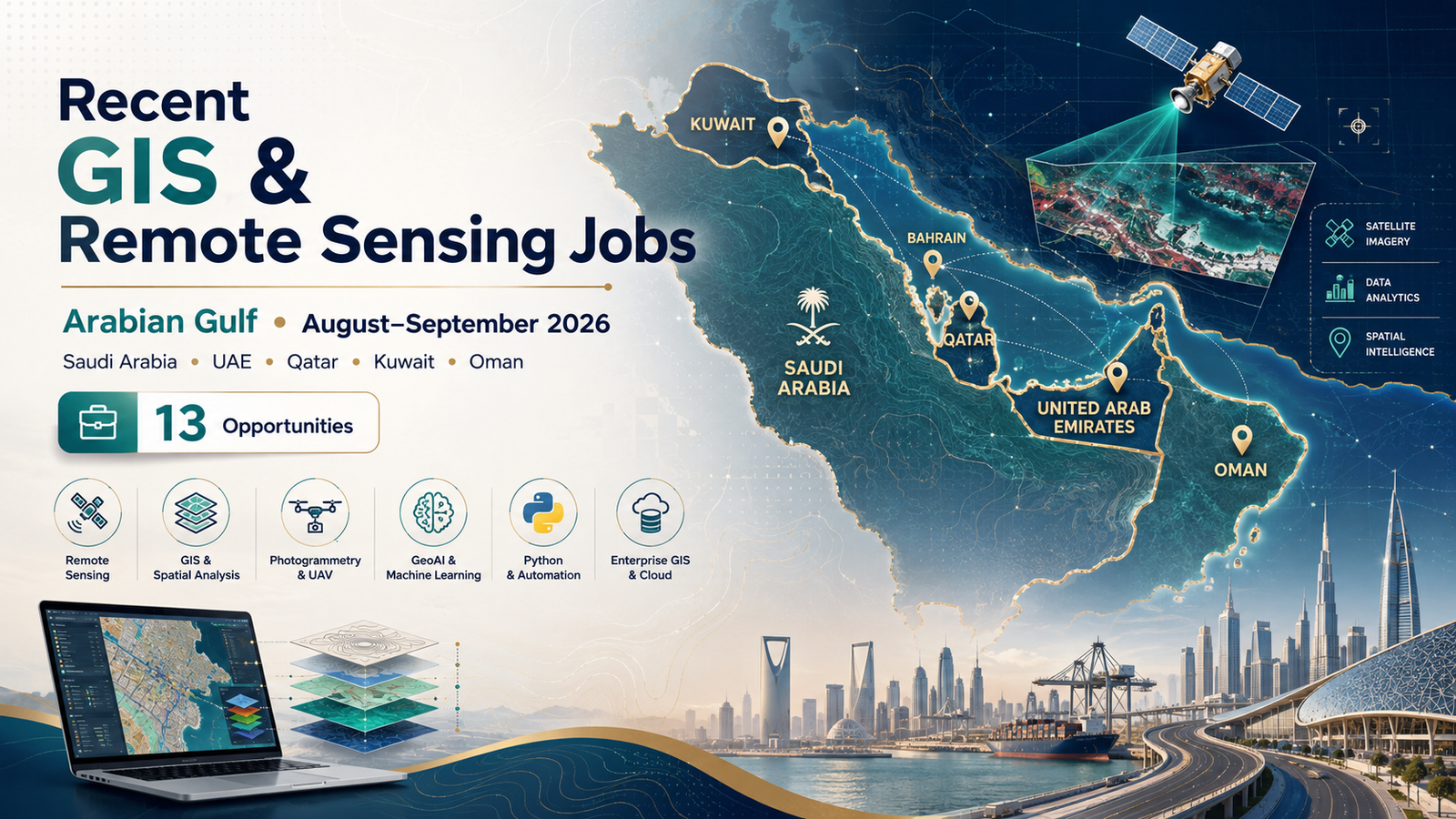 GIS, Remote Sensing & Geospatial Jobs in the Arabian Gulf